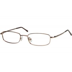 Bocci Women's Eyeglasses 330 Full Rim Optical Frame - Light Brown   10 - Lens 48 Bridge 18 Temple 135mm