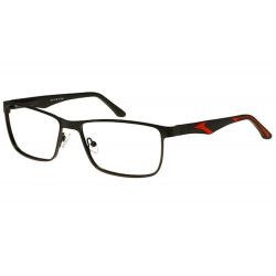 Bocci Men's Eyeglasses 382 Full Rim Optical Frame - Black   04 - Lens 55 Bridge 17 Temple 140mm