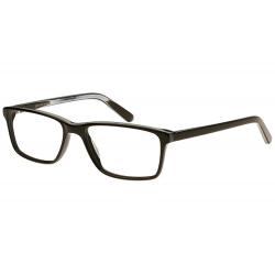 Bocci Men's Eyeglasses 390 Full Rim Optical Frame - Black   04 - Lens 53 Bridge 15 Temple 140mm