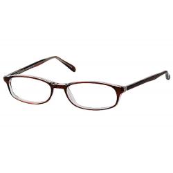 Bocci Women's Eyeglasses 253 Full Rim Optical Frame - Brown Crystal   02 - Lens 50 Bridge 18 Temple 145mm
