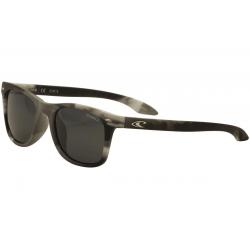 O'Neill Men's Ons Tow Polarized Fashion ONeill Sunglasses - Matte Grey Multi/Grey Polarized Lens    128 P - Lens 50 Bridge 21 Temple 139mm