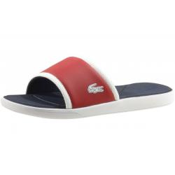Lacoste Men's L.30 Slide 317 Slip On Sandals Shoes - Red - 13 D(M) US
