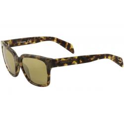 Diesel Women's DL0073 DL/0073 Square Fashion Sunglasses - Tortoise/Gold Flash Mirror   56G -  Lens 54 Bridge 18 Temple 135mm