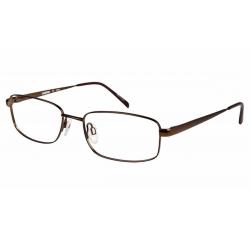 Aristar By Charmant Men's Eyeglasses AR16212 AR/16212 Full Rim Optical Frame - Brown - Lens 57 Bridge 18 Temple 145mm