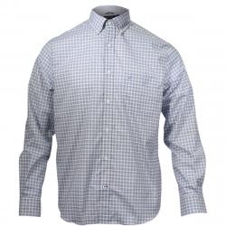 Nautica Men's Classic Fit Wrinkle Resistant Long Sleeve Button Down Shirt - Deep Water - Large