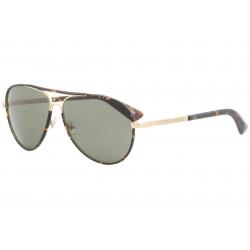 Superdry Men's SDS Milton Fashion Pilot Sunglasses - Gold Tortoise/Green   001 - Lens 61 Bridge 13 Temple 142mm