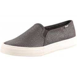 Keds Women's Double Decker Lurex Loafers Shoes - Slate Gray - 11 B(M) US