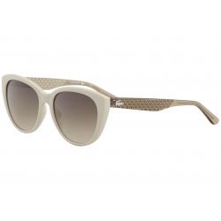 Lacoste Women's L832S L/832/S Fashion Sunglasses - Ivory - Lens 54 Bridge 17 Temple 140mm