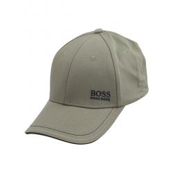 Hugo Boss Cap 1 Cotton Strapback Baseball Cap Hat (One Size Fits Most) - Green