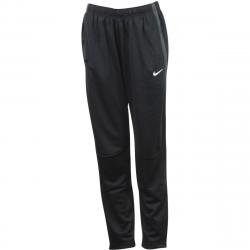 Nike Women's Mesh Stripe Athletic Training Pants - Black - Large