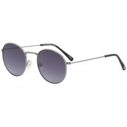 Lucky Brand Colton Silver Fashion Round Sunglasses 51mm - Silver/Black Mirror - Lens 51 Bridge 22 Temple 140mm