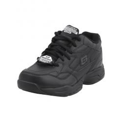 Skechers Work Women's Felton Albie Memory Foam Slip Resistant Sneakers Shoes - Black - 6 E(W) US