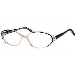 Bocci Women's Eyeglasses 345 Full Rim Optical Frame - Black   04 - Lens 51 Bridge 16 Temple 135mm