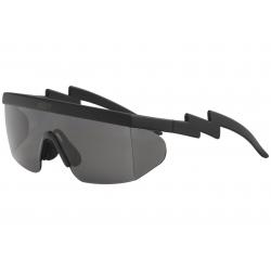 Neff Brodie NF0304 NF/0304 Sunglasses W/ Bonus Lens - Black Rubber/Grey - Medium Fit