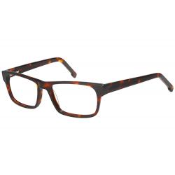 Bocci Men's Eyeglasses 378 Full Rim Optical Frame - Tortoise   17 - Lens 53 Bridge 17 Temple 145mm