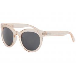 Superdry Women's SDS Hara Fashion Round Sunglasses - Pink Crystal/Grey   172 - Lens 51 Bridge 22 Temple 140mm