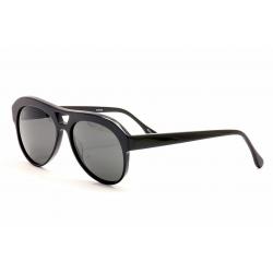Elizabeth And James Women's Columbus Retro Pilot Sunglasses - Black - Medium Fit