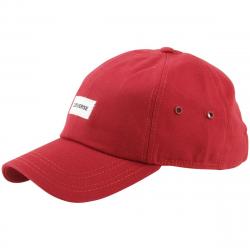Converse Men's Charles Dad Strapback Cotton Baseball Cap Hat - Casino Red - One Size Fits Most