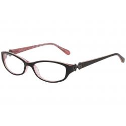 Lilly Pulitzer Women's Eyeglasses Kolby Full Rim Optical Frame - Black/Pink   BK - Lens 51 Bridge 15 Temple 135mm