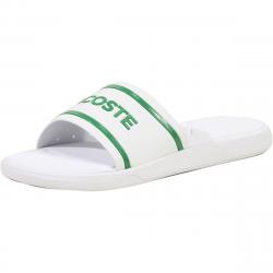 Lacoste Men's L.30 Slide 118 Slip On Sandals Shoes - White/Green - 8 D(M) US