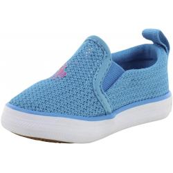 Polo Ralph Lauren Toddler Girl's Kenton Loafers Shoes - Caribbean Blue - 9 M US Toddler
