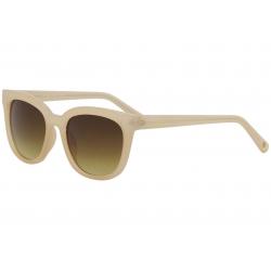 Lucky Brand Women's Newberry Blush Fashion Oval Sunglasses 55mm - Blush/Yellow Mirrored - Lens 55 Bridge 20 Temple 140mm
