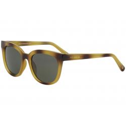 Lucky Brand Women's Newberry Tortoise Fashion Oval Sunglasses 55mm - Tortoise/Green Mirrored - Lens 55 Bridge 20 Temple 140mm