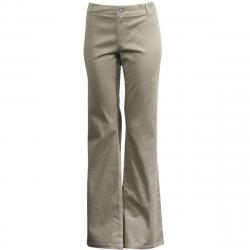 Dickies Girl Junior's Worker 2 Pocket Bootcut Slim Pants - Khaki - 1