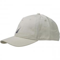 Nautica Anchor J Class Adjustable Cotton Cap Baseball Hat (One Size Fits Most) - Oat - One Size