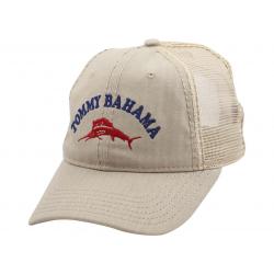 Tommy Bahama Men's Strapback Trucker Cap Baseball Hat - Khaki - One Size Fits Most