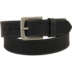 Timberland Men's Black Genuine Leather Oily Savage Belt - Black - 36