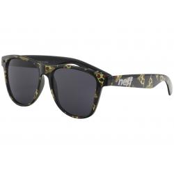 Neff Daily NF0302 NF/0302 Fashion Square Sunglasses - Pizza/Grey - Medium Fit