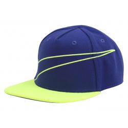 Nike Infant Boy's Swoosh Logo Snapback Baseball Cap Hat - Blue - 12/24 Months