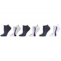 Puma Women's 6 Pack Low Cut Athletic Socks Sz: 9 11 Fits 5 9.5 - White - 9 11 Fits 5 9.5