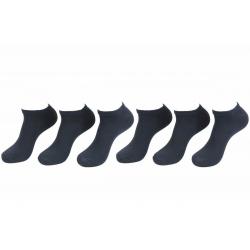 Hanes Men's 6 Pairs FreshIQ Extra Cushioned No Show Socks - Black - 10 13 Fits Shoe 6 12