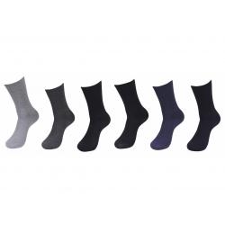 Polo Ralph Lauren Women's 6 Pairs Soft Comfort Trouser Socks - Grey Heather Assorted - 9 11 Fits 4 10.5
