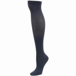 Dr. Scholl's Women's Graduated Compression Moderate Support Knee Socks - Blue - Large Fits Shoe 8 10.5