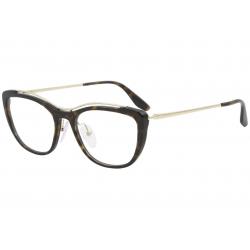 Prada Women's Eyeglasses VPR04V VPR/04V Full Rim Optical Frame - Havana/Gold   2AU/1O1 - Lens 53 Bridge 18 B 40.6 ED 59.0 Temple 140mm
