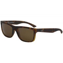 Kaenon Clarke 028 Polarized Fashion Sunglasses - Matte Tortoise Grip Gunmetal/Polarized Brown   B12 - Lens 56 Bridge 19 B 41 Temple 139mm