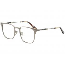 Bottega Veneta Men's Eyeglasses BV0108O BV/0108/O Full Rim Optical Frame - Silver   004 - Lens 51 Bridge 21 Temple 145mm