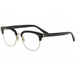 Dolce & Gabbana Men's Eyeglasses D&G DG3270 DG/3270 Full Rim Optical Frame - Black/Gold   501 - Lens 52 Bridge 19 B 43 ED 56.4 Temple 145mm