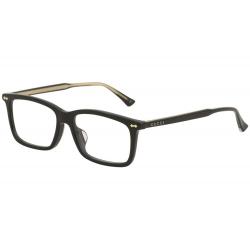 Gucci Men's Eyeglasses GG0191OA GG/0191/OA Full Rim Optical Frame - Black   001 - Lens 54 Bridge 16 Temple 150mm (Asian Fit)