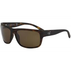 Kaenon Men's Redding Fashion Square Polarized Sunglasses - Matte Tortoise Gunmetal/Polarized Brown   B12 - Lens 62 Bridge 17 B 43 Temple 125mm