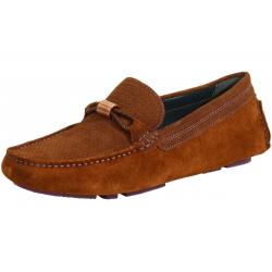 Ted Baker London Men's Carlsun Suede Driving Loafers Shoes - Tan - 11 D(M) US