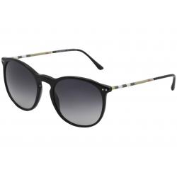 Burberry Men's BE4250 BE/4250/Q Fashion Square Sunglasses - Black/Grey Gradient   3001/8G - Lens 54 Bridge 19 Temple 145mm