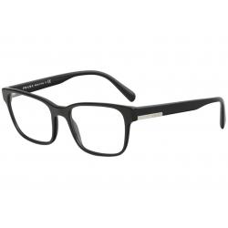 Prada Men's Eyeglasses VPR06U VPR/06/U Full Rim Optical Frame - Black   1AB/1O1 - Lens 54 Bridge 19 B 40.4 ED 58.7 Temple 145mm