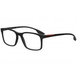 Prada Linea Rossa Men's Eyeglasses VPS01L VPS/01L Full Rim Optical Frame - Matte Black   1BO/1O1 - Lens 54 Bridge 18 B 39.9 ED 57.6 Temple 145mm