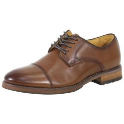 Florsheim Men's Blaze Cap Toe Oxfords Shoes - Cognac - 9.5 D(M) US