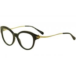 Coach Women's Eyeglasses HC6093 HC/6093 Full Rim Optical Frame - Black/Light Gold   5308 - Lens 52 Bridge 17 Temple 135mm
