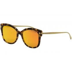 Michael Kors Women's Lia MK2047 MK/2047 Fashion Sunglasses - Dark Vintage Tortoise Gold/Red Mirror   32446Q - Lens 53 Bridge 18 Temple 140mm